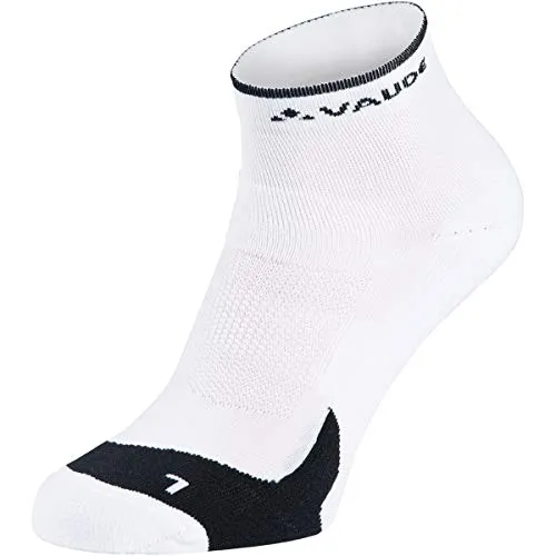 VAUDE Bike Socks Short - Sportsocken, weiß, 36-38