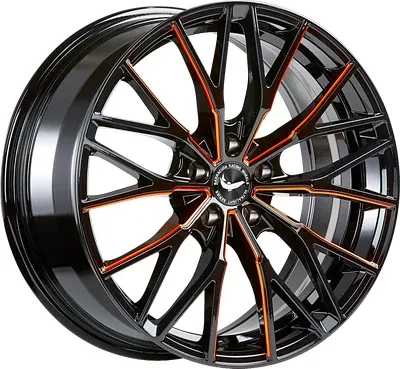 Barracuda Project 3.0 Black Gloss Flashblue 8.5x19
