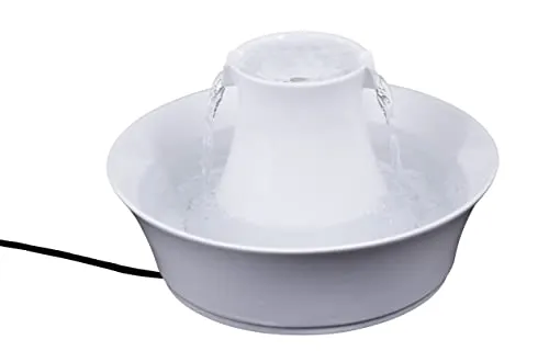 Produktbild PetSafe Drinkwell Keramik-Trinkbrunnen Avalon – 2L Wasserkapazität für Hunde und Katzen