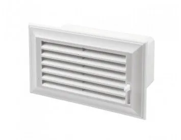 Lüftungsgitter für Kanal 110x55mm