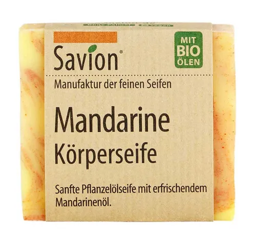 Savion Handseife Körperseife - Mandarine 80g