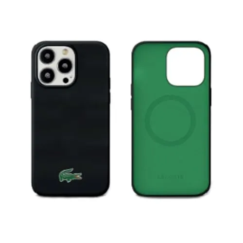 Lacoste LCHMP15XSLOK Hülle für iPhone 15 Pro Max – Schwarz