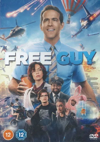 Gratis Guy (2021) Neu Versiegelt DVD + ,Ryan Reynolds,Jodie Comer,Taika Waititi