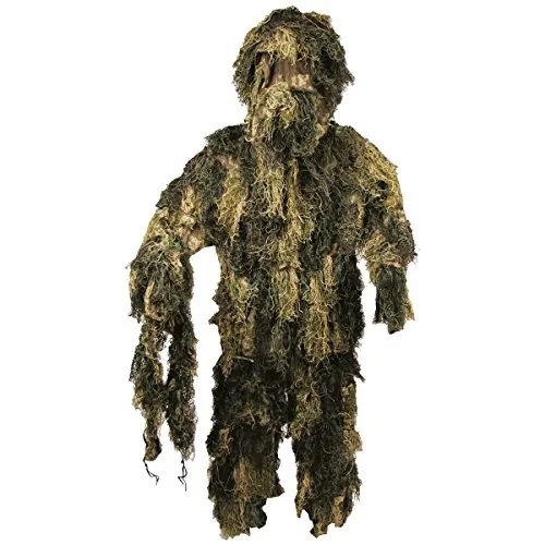MFH Tarnung Ghillie Suit Woodland XL/XXL (Digital Woodland Tasche)