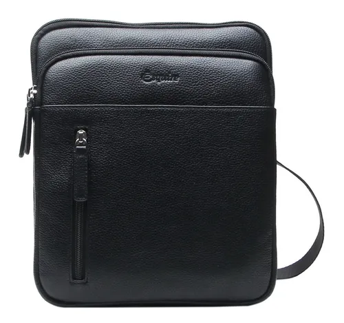 Esquire Umhängetasche Crossbody Bag aus echtem Leder