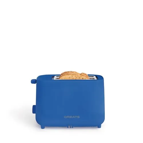 CREATE/TOAST STUDIO/Toaster Kobaltblau mit 6 Leistungsstufen