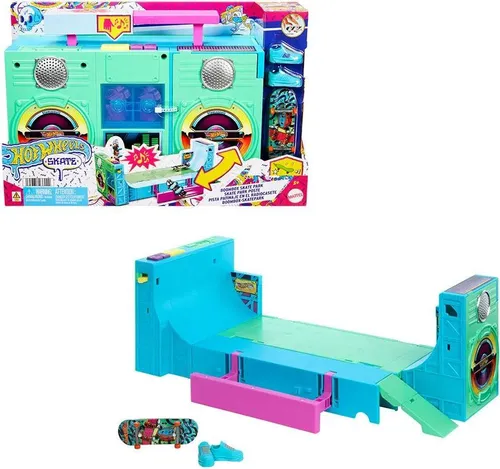 Hot Wheels Boombox-skatepark Grün  Grün One Size