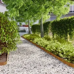 vidaXL Beetumrandung Rasenkanten 50 Stk. 10x103 cm aus Cortenstahl - Beeteinfassungen aus witterungsbeständigem Cortenstahl, ideal zur klaren Abgrenzung von Gartenbereichen und zur Verhinderung von Graswurzeln. Langlebig und wartungsfrei, für einen charmanten Außenbereich.