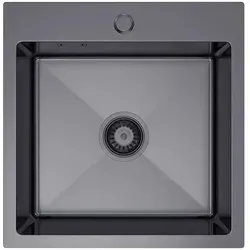 Küchenspüle Edelstahl 46×45 cm HD4645B