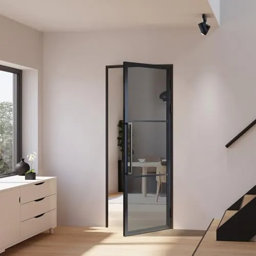 Schulte Zimmertür Komplettset in grau von Inova