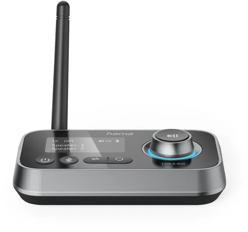 Hama Audio Transmitter/Receiver Bluetooth - Handys Anderes Zubehör, kabelloses Streaming über 10 m Reichweite für optimale Flexibilität und Klangqualität.