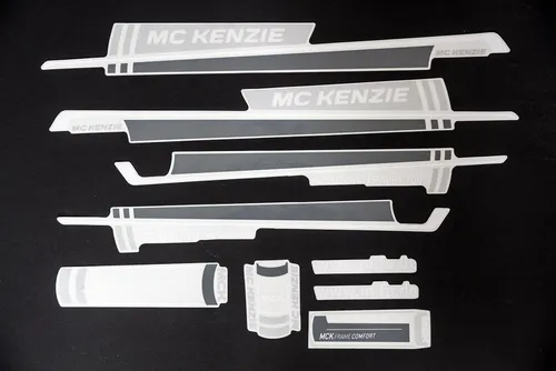 Non-Branded Fahrradrahmen Fahrrad DEKOR Satz Aufkleber Rahmen Schriftzug Sticker MC KENZIE decal