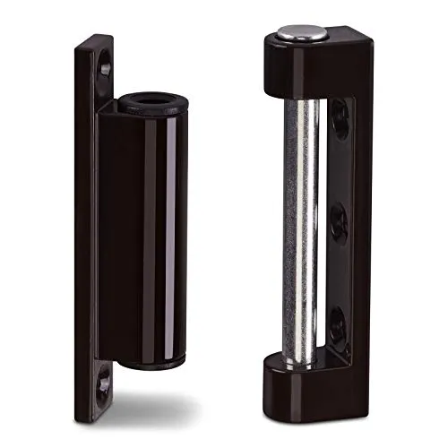 Fensterband 75 mm Metall dunkelbraun RAL 8077 Türband Renovierband zum Aufschrauben von SO-TECH