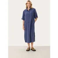 Kleid Lockere Passform blue