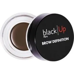 Black Up Brow Definition Eyebrow Pomade 01 - Perfekte Augenbrauen - Make Up, hochpigmentierte Pomade für präzise Augenbrauenformung und langanhaltenden Halt.