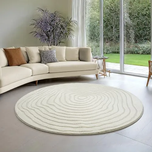 Everest Teppich in beige von the carpet