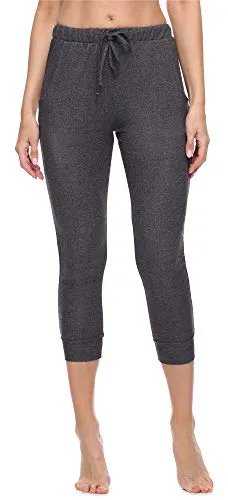 Merry Style Damen 3/4 Hose MS10-278(Dunkelmelange, XS)
