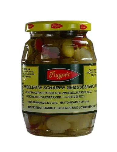 Gemüsespieße scharf / Banderillas - 150gr