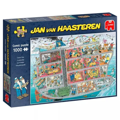 Puzzle 1000 Haasteren Statek wycieczkowy G3 Jumbo 8710126200216
