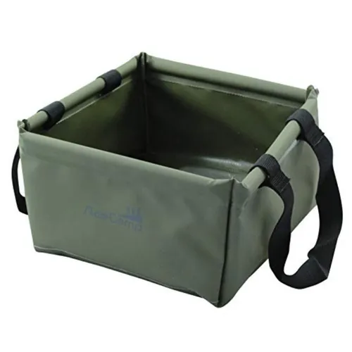 Faltschüssel 5L grün faltbar Camping Outdoor Waschschüssel AceCamp robust