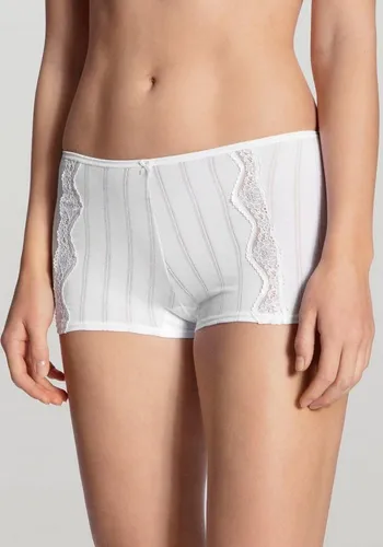 Calida Etude Toujours High-Waist Panty Weiß - Funktionsunterwäsche aus hochwertigem SwissCotton für außergewöhnliche Weichheit und einen eleganten Look. Die hohe Taille zaubert eine schmeichelhafte Silhouette und bietet maximalen Komfort für jeden Tag.