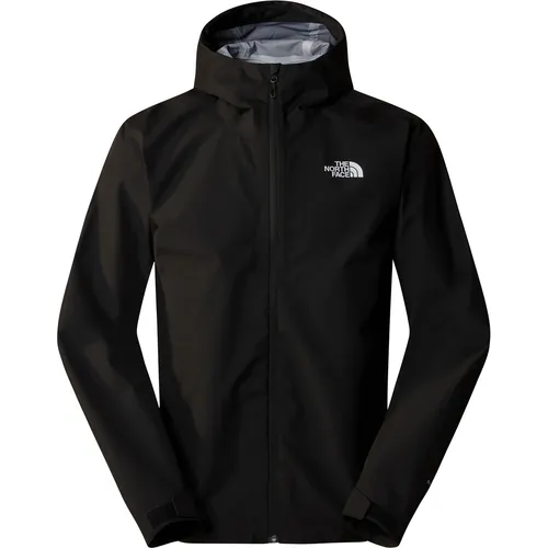 The North Face Mens Whiton 3L Jacket tnf black-npf (4H0) M - Wasserdichte Hardshell Jacke für Männer mit dreilagigem DryVent-Gewebe, das Regen und Wind abweist und gleichzeitig atmungsaktiv bleibt. Ideal für Outdoor-Aktivitäten und urbanen Alltag.