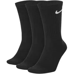 Nike Herren Everyday Lightweight Crew Trainings Socken (3 Paar) - Running-Socken für Herren, atmungsaktive Konstruktion mit elastischer Baumwollmischung für optimalen Tragekomfort und Unterstützung.