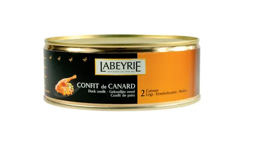Confit de Canard 2 Entenkeulen 825 g Enten Confit Super Qualität von Labeyrie