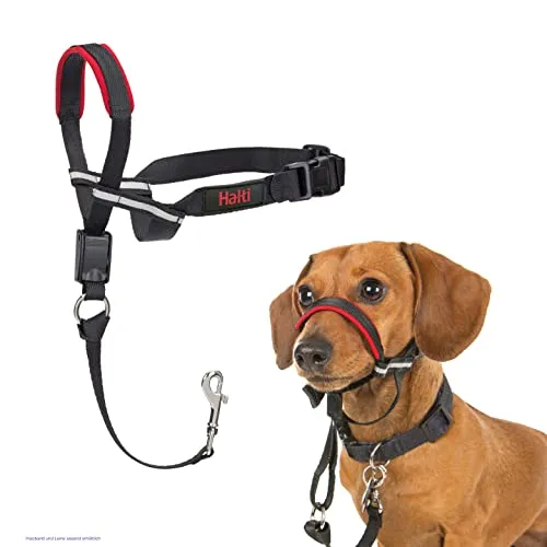 Nobby Halti OPTIFIT Halsband 24-40cm - Blau - Sonstiger Hundebedarf: Hochwertiges Anti-Zieh-Hundehalfter mit gepolstertem Nasenriemen für maximalen Komfort und Kontrolle, ideal für ungestüme Hunde und Training.