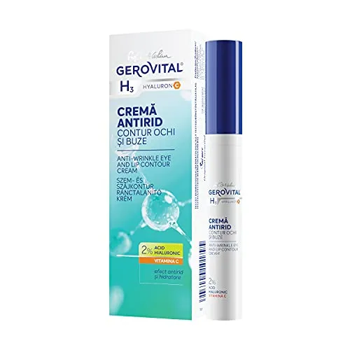 Gerovital Anti-Falten-Konturcreme für Augen und Lippen 15 ML