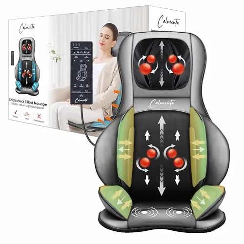 CALMENTA® Shiatsu Massagesessel mit kostenloser Aufbewahrungstasche
