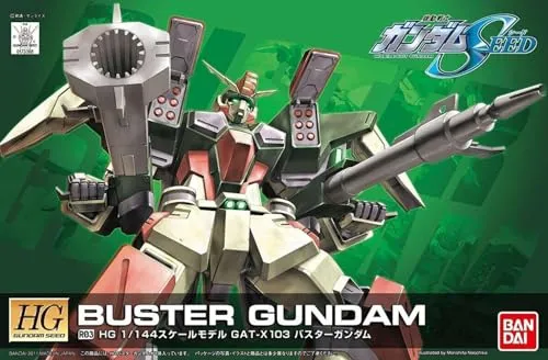 Bandai Hobby – Modell Gundam – R03 Buster Gundam Gunpla HG 1/144 13 cm – 4573102603609