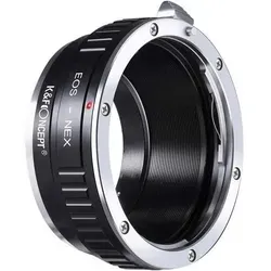Objektivadapter EF E Mount ohne Elektronik - Adapter für Canon EF/EF-S-Objektive an Sony E-Mount-Kameras – ermöglicht kreative Kontrolle ohne Elektronik. Robuste Ganzmetallkonstruktion für zuverlässige Nutzung.