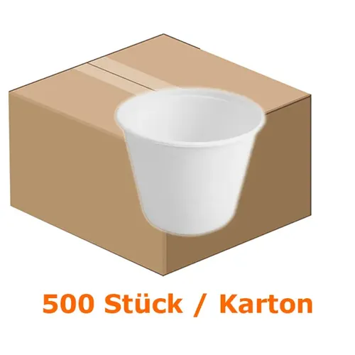 Einwegschüssel NatureStar BIO Zuckerrohr 425 ml 500 Stück lebensmittelecht, umweltfreundlich, Kartonabgabe 41142