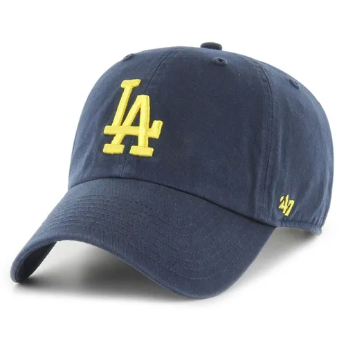 LA Dodgers Adjustable Cap - CLEAN UP Navy - Hüte & Mützen, stylisches Baseballcap aus 100% Baumwolle für ultimativen Tragekomfort und perfekten Look im Sommer.