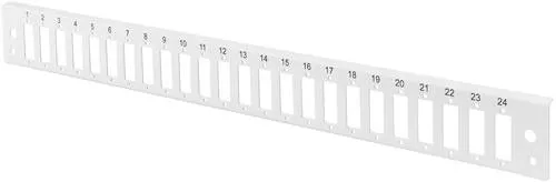 Digitus DN-96202-QL Patchbox-Frontblende 24 Port Unbestückt 1 HE