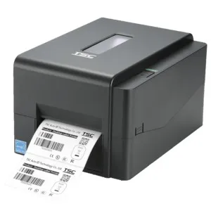 TSC Desktopdrucker TE200 - Leistungsstarker Belegdrucker - Kompakter Belegdrucker mit Thermotransfer- und Thermodirektdruck, ideal für Etiketten und Barcodes. Hohe Druckgeschwindigkeit von bis zu 15,2 cm/s für effizientes Arbeiten.
