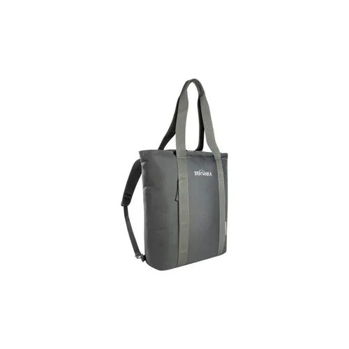 Tatonka Grip Bag titan grey (021) - Vielseitige Rucksack-Tasche für Alltag und Freizeit mit 13 Liter Volumen, wandelbar zwischen Schultertasche und Rucksack, inkl. gepolstertem Laptopfach und erweiterter 10-Jahre-Garantie.