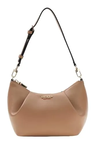 GUESS Schultertasche Umhängetasche Amorette Shoulder Bag Beige taupe