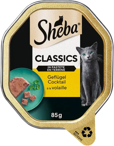 Sparpaket Sheba Schale Classics Geflügel Cocktail 22 x 85g