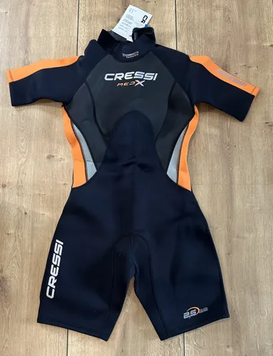 Cressi Med X Lady Shorty 2.5mm Damen Neopren Shorty Neoprenanzug XL Orange Neu
