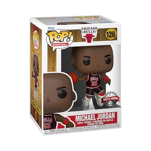 Funko POP! NBA: Chicago Bulls - Michael Jordan mit Pinstripe Jersey