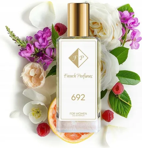 FP French Perfumes | Damenparfüm Nr. 692 – A r i – 60 ml – 20 % Parfümöl | Blumig-Fruchtig-Gourmand Damenduft – Elegant, Stilvoll & Langanhaltend