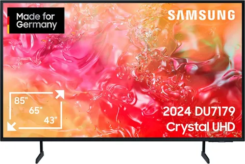 Samsung Crystal UHD 4K DU7179 Fernseher 55 Zoll in schwarz von Samsung