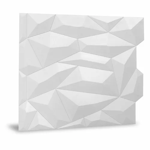 Profhome 3D Wandpaneel Glacier Matte - Wandpaneele für Innen- und Außenbereich, 100% wasserresistent und mit elegantem, abstraktem Muster für stilvolle Akzente.