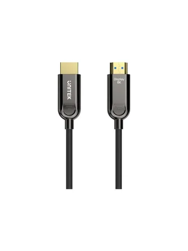 Unitek HDMI-Kabel 20 m - Hochwertiges HDMI-Kabel, 20 m lang, ideal für den Anschluss von Geräten. Unterstützt 8K bei 60 Hz für gestochen scharfe Bildqualität.