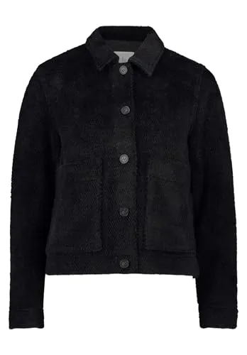 Betty & Co Casual-Jacke Damen schwarz - Funktionsjacke mit modernem Schnitt und Hemdkragen, ideal für entspannte und stilvolle Outfits im Alltag.