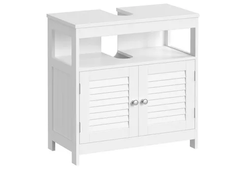 Vasagle Waschbeckenunterschrank BBC02WT, 60 x 60 x 30cm