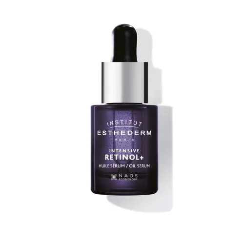 Institut Esthederm Intensive Retinol + Öl Serum 15 ml - Augenpflege mit innovativer trockener Öltextur, die intensiv feuchtigkeitsspendend wirkt und die Hautstruktur sichtbar verbessert.