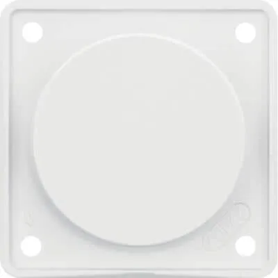 Berker 945162509 Blindverschluss, Integro Modul-Einsätze, Integro Flow, polarweiß glänzend